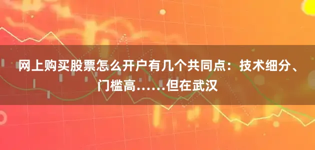 网上购买股票怎么开户有几个共同点：技术细分、门槛高……但在武汉